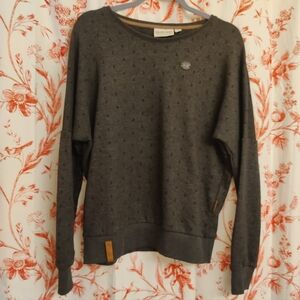 Naketano Men's (L) Sweatshirt, anchor pattern